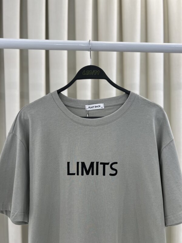 Bluze e Gjelbër/Gri "LIMITS" me Print Basketbolli - Image 2