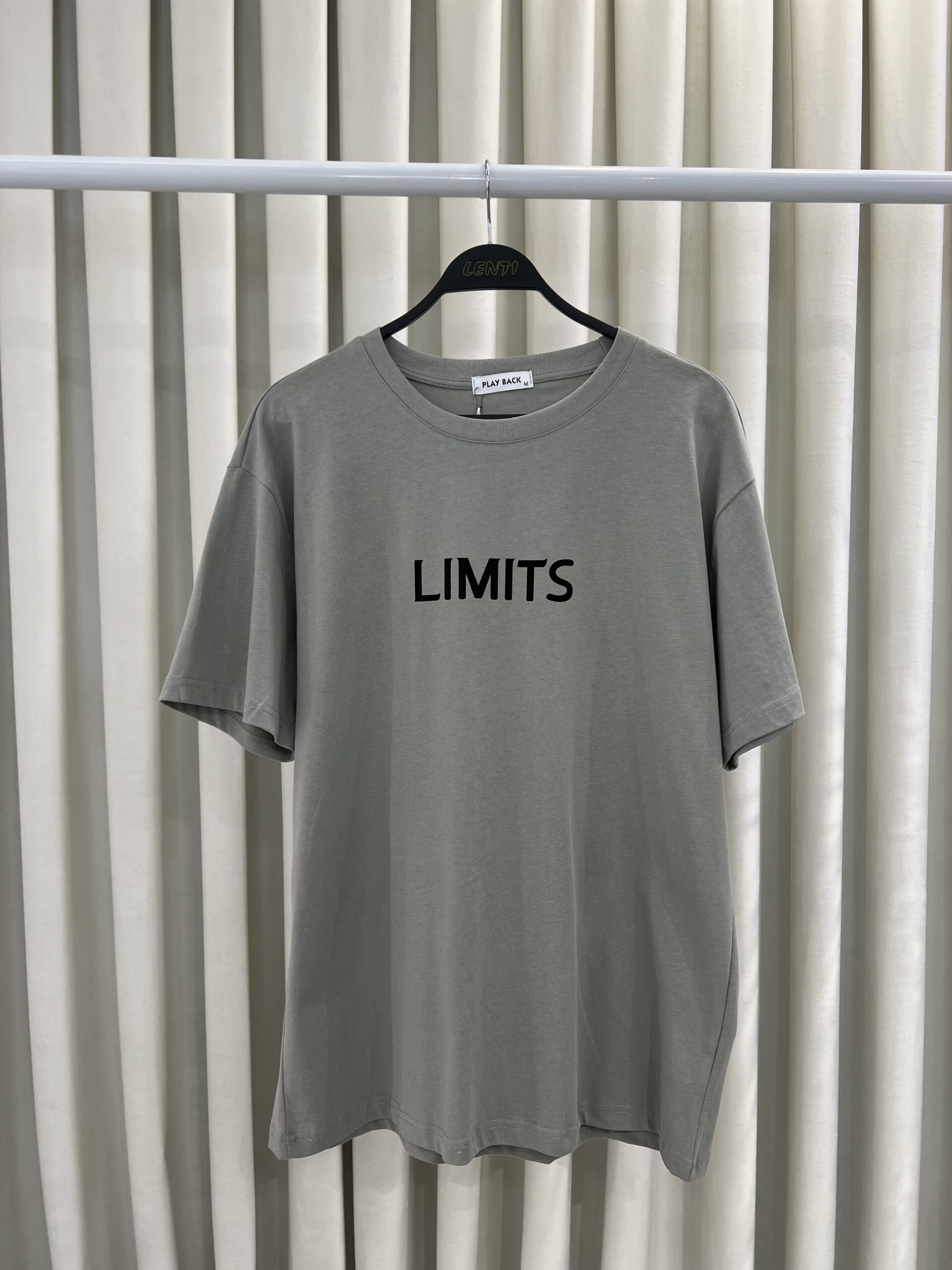 Bluze e Gjelbër/Gri “LIMITS” me Print Basketbolli