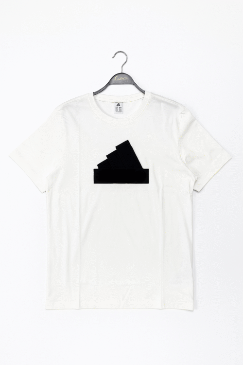 Bulza  “ADIDAS” Minimaliste – E Bardhë me Logo të Zezë