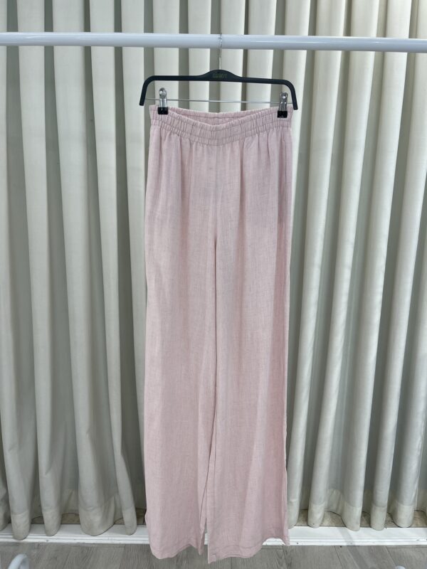 Pantallona Verore Wide-Leg Rozë Salmon