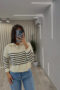 Xhamper 'cropped' me vija dhe jakë me zinxhir