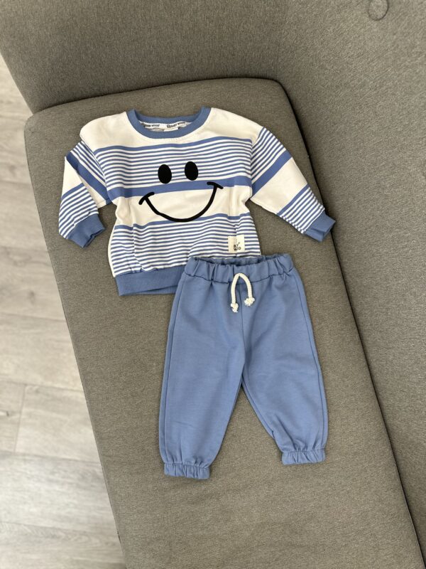 Set me Kostum Sportiv për Fëmijë me "Smiley Face"