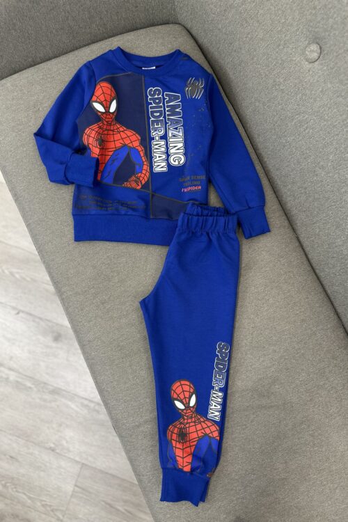 Kompleti i Ngrohte per Femije me Motive te Spiderman-it