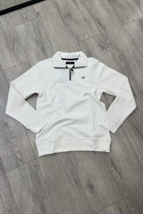 Pulovër e Bardhë me Zinxhir nga Armani Exchange