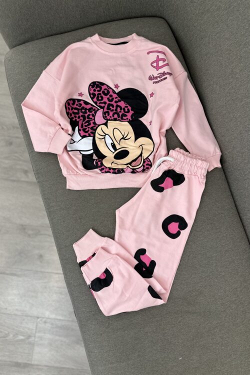 Komplet pizhamesh Minnie Mouse, stil i lezetshëm dhe i rehatshëm