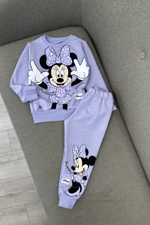 Set tutash me dizajn “Minnie Mouse”.