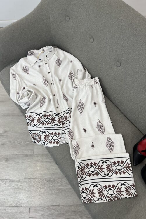 Set Boho-Chic me Motive Etnike