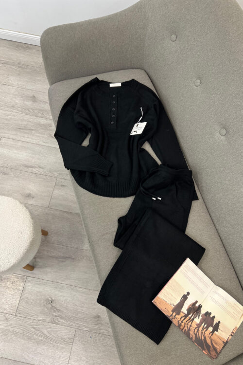 Set i rehatshëm, ngjyrë e zezë