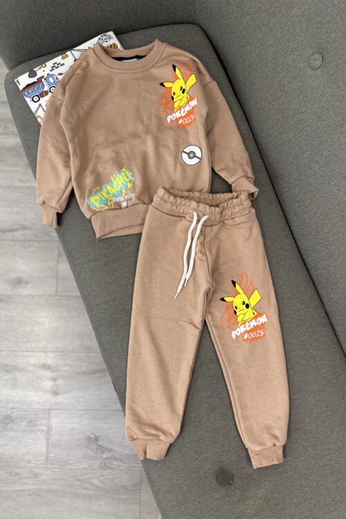 Komplet Pokémon Pikachu – Kapni stilin dhe rehatinë!