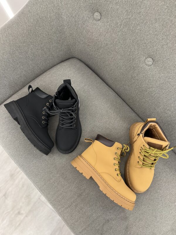 Çizme (Work Boots/Combat) Ngjyrë Mustarde - Figura 2