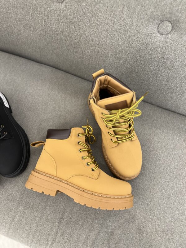 Çizme (Work Boots/Combat) Ngjyrë Mustarde