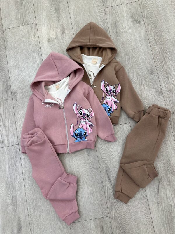 Komplete veshje sportive për fëmijë "Disney Angel & Stitch"