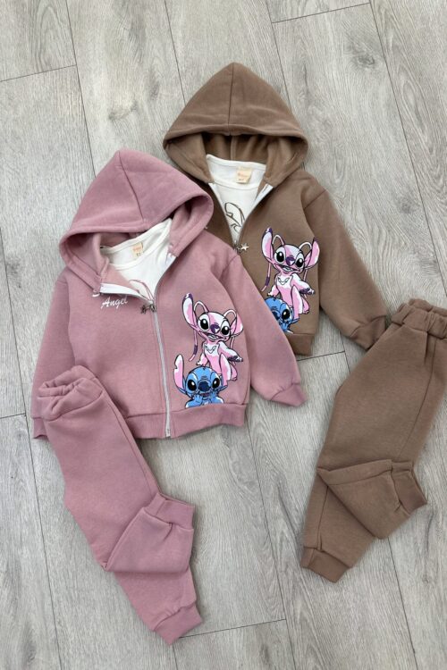 Komplete veshje sportive për fëmijë “Disney Angel & Stitch”