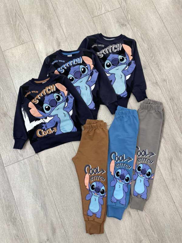 Komplete për fëmijë "Disney Stitch" (Lilo & Stitch) - tri ngjyra