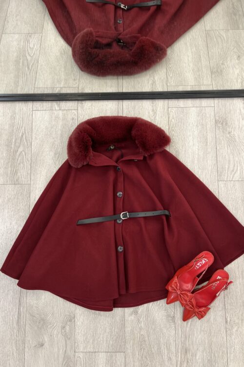 Elegnce dimerore pelerine e kuqe