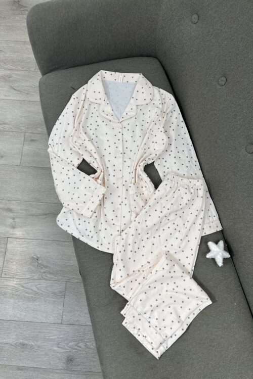 “Tiny Stars” – Elegancë dhe Sharm Romantik – 2XL – E bardhe