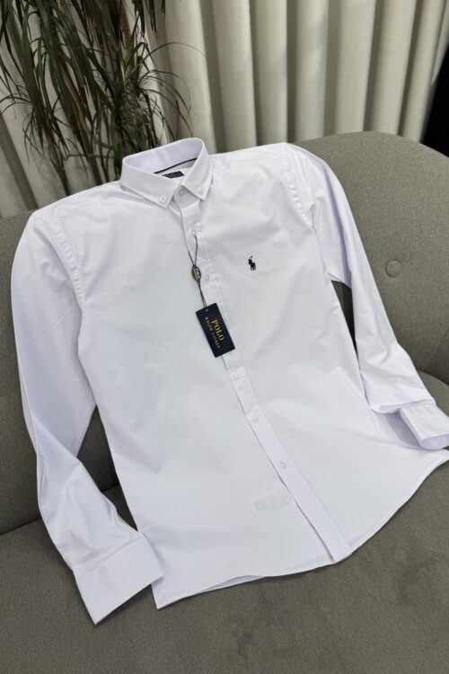 Këmishë Polo Ralph Lauren – White Essential Slim Fit – XS – E bardhe