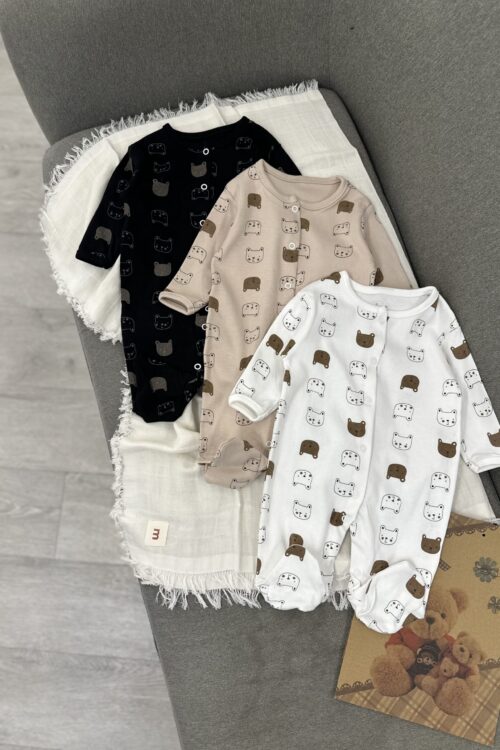 Koleksioni “Përqafime Butësie” – Sete dhe Kombeze Premium për Bebas – 0-24 muaj – Bezhe